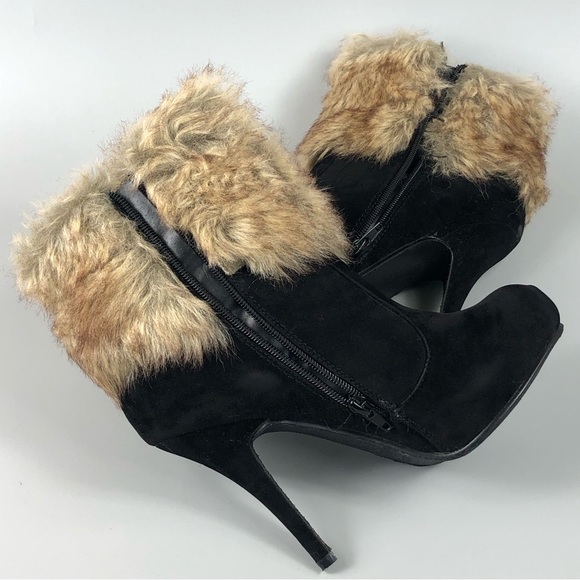 Nature Breeze Women’s High Heel Boots Size 7.5 - Picture 5 of 10